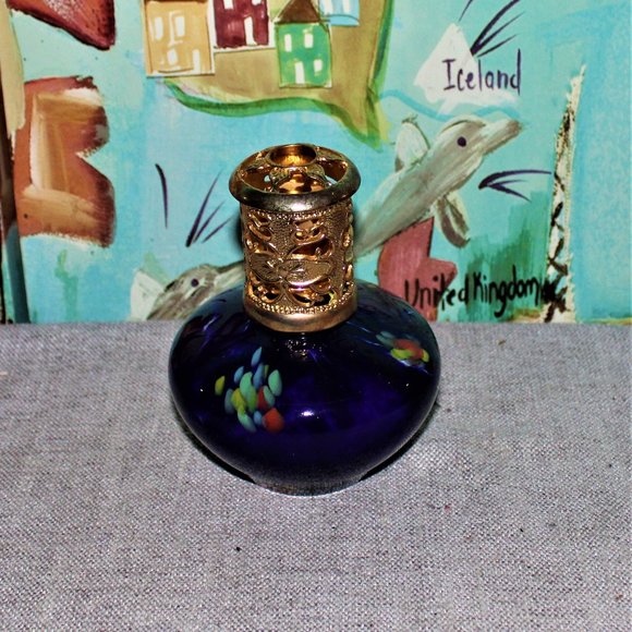 Other - NWOB BEAUTIFUL BLUE GLASS OIL BURNER/DIFUSSER.